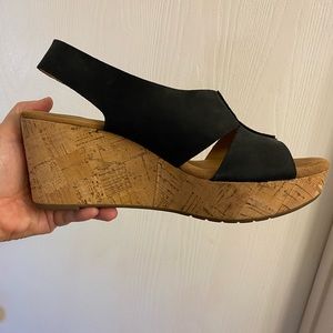 Clarks Artisan wedge sandals